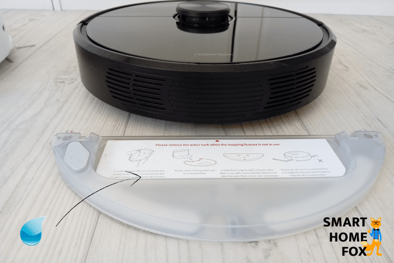 Water tank of the Roborock S6